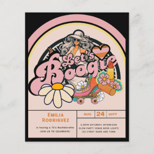 Les années 70 Boogie Disco Dancing Bride Bachelore