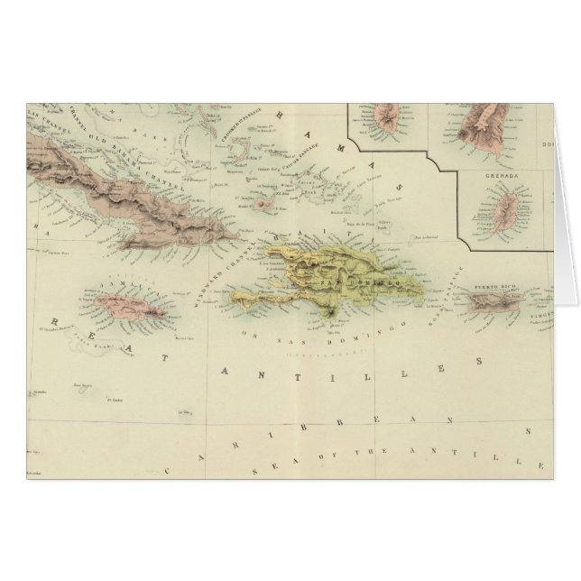 Les Antilles (Devant horizontal)