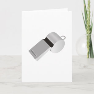 Les arbitres sifflent les cartes de voeux