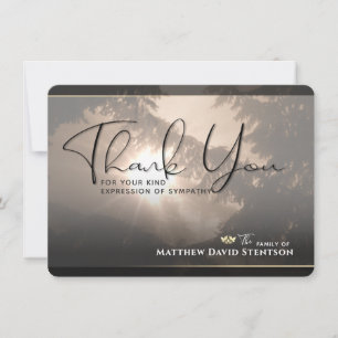 Les arbres illuminés dans la nature Carte de remer