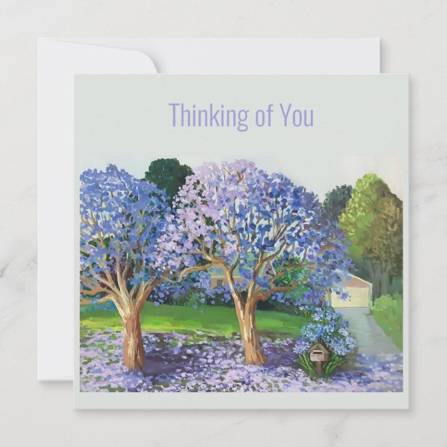 Les arbres Jacaranda (Devant)