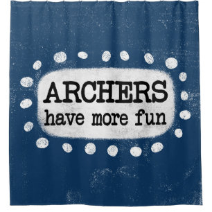 Les Archers Ont Plus Amusant Rideau De Douche