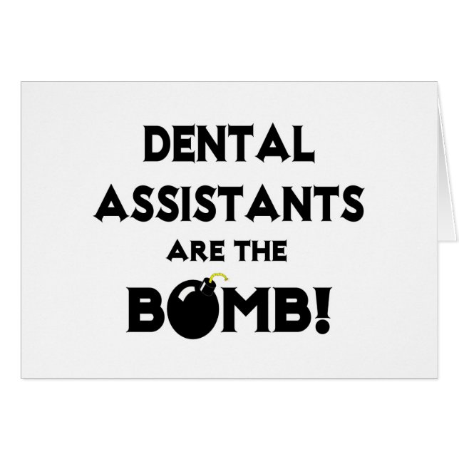 Les Assistants Dentaires Sont La Bombe ! (Devant horizontal)