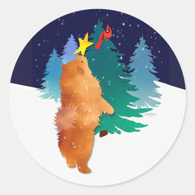 Les autocollants Céleste Chow (Devant)