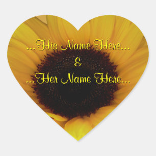 Les autocollants de tournesol ont personnalisé des