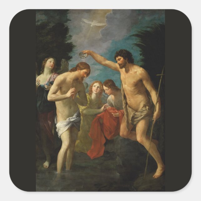 Les autocollants "Le Baptême du Christ" (Devant)