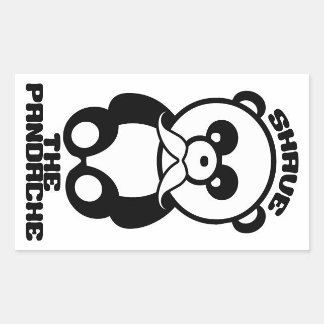 Les autocollants personnalisés Pandache (Devant)