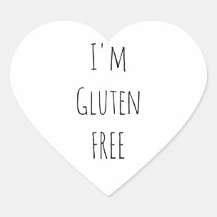 Les autocollants sans gluten