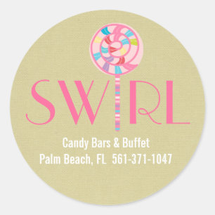 Les autocollants SWIRL de Krista