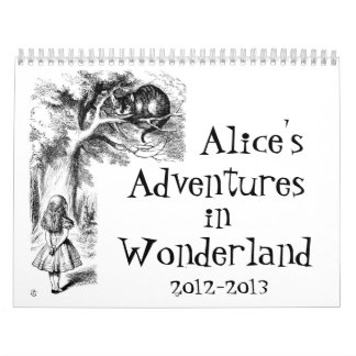 Les aventures d'Alice dans le calendrier du pays