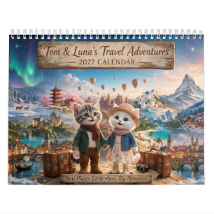 Les Aventures de Voyage de Tom & Luna Calendrier 2