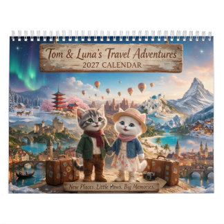Les Aventures de Voyage de Tom & Luna Calendrier 2