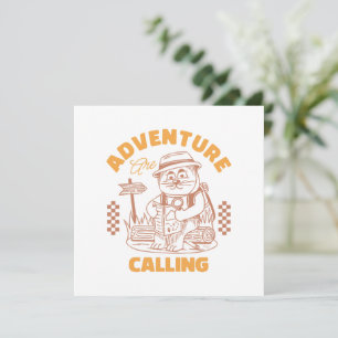 Les Aventures Sont Appelées - Chat Vintage