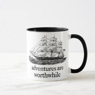 Les aventures sont tasse valable de voyage