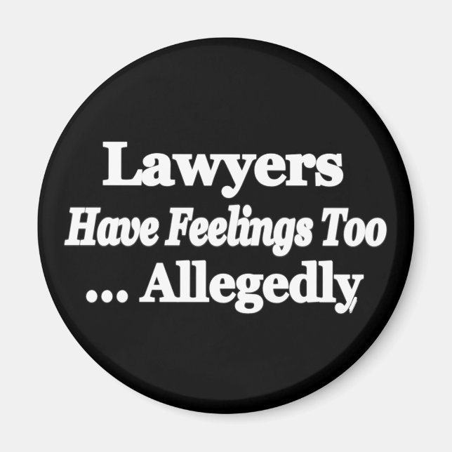 Les Avocats Ont Aussi Des Sentiments ... Aimant pr (Devant)