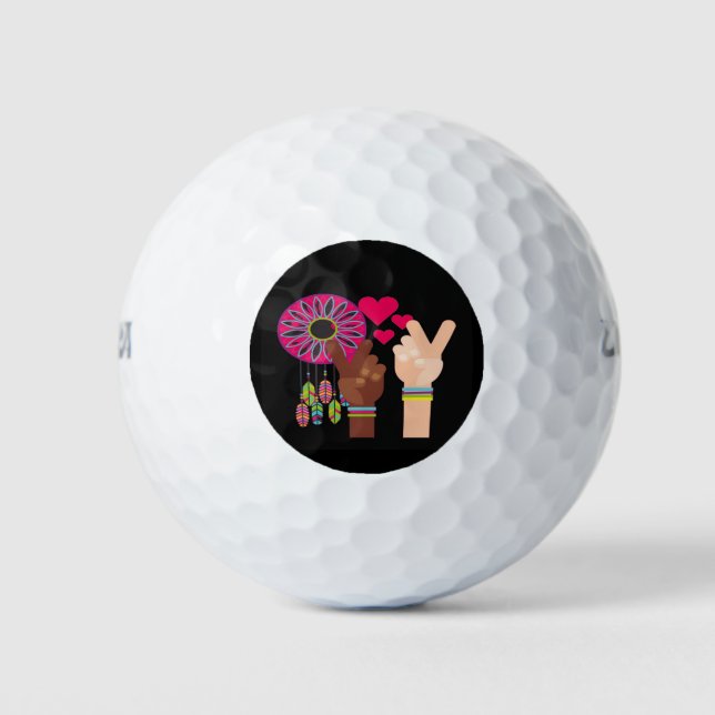 Les balles de golf de Peace (Devant)