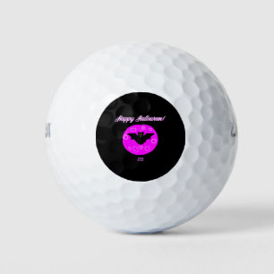 Les balles de golf Halloween Bat