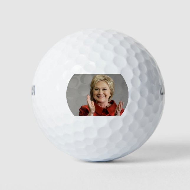 Les balles de golf Hillary Clinton (Devant)