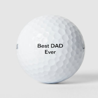 Les balles de golf meilleur papa jamais