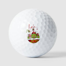 Les balles de golf Ornement de Noël