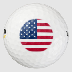 Les balles de golf patriotiques