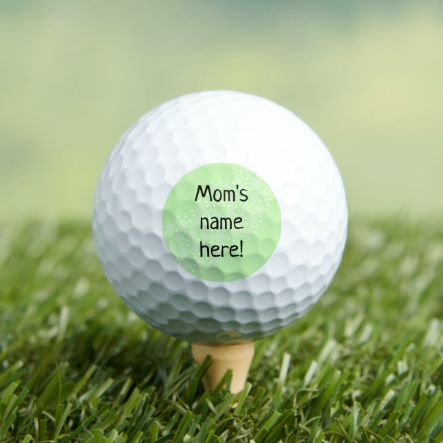 Les balles de golf personnalisées de maman (T-shirt Insitu)