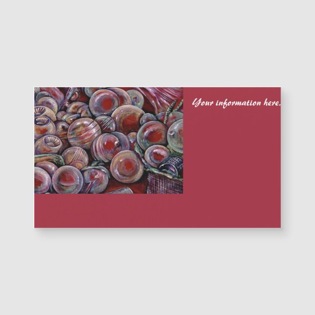 Les balles de Noël rouges (Devant)