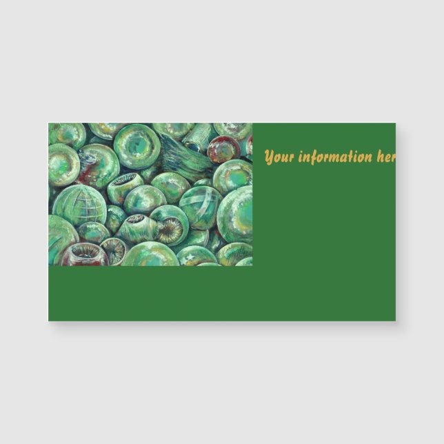 Les balles de Noël vertes (Devant)