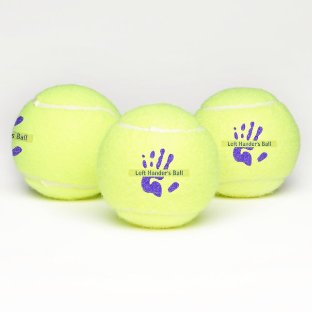 Les balles de tennis de Left Hander (Multiple)