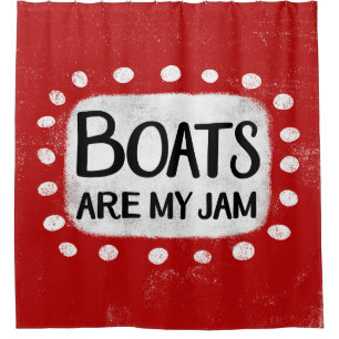 Les Bateaux Sont Mon Rideau De Douche De Jam