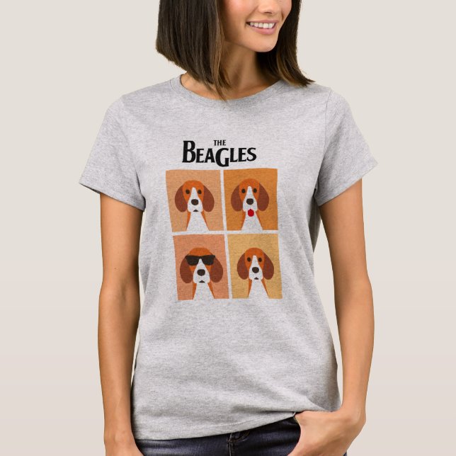 Les Beagles T-shirt graphique (Devant)