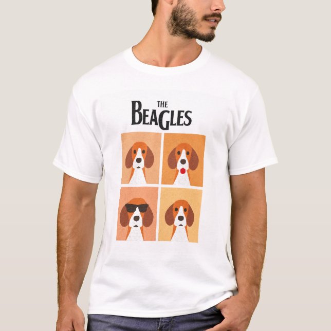 Les Beagles T-shirt graphique (Devant)