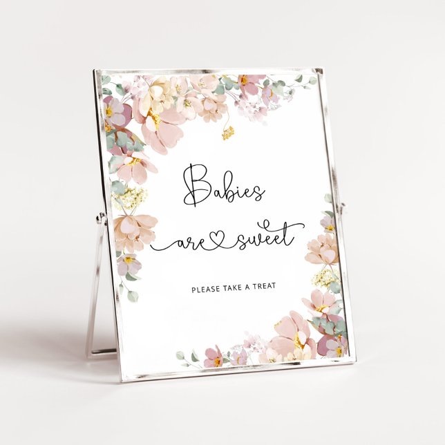 Les bébés fleur sauvage sont une affiche sucrée (Créateur téléchargé)