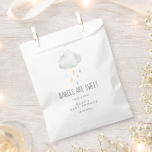 Les bébés nuages de pluie sont des sacs préfér