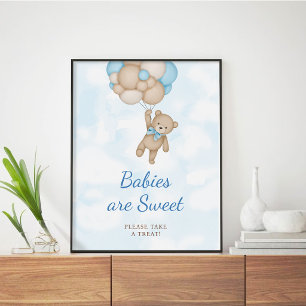 Les bébés ours en peluche sont doux Poster