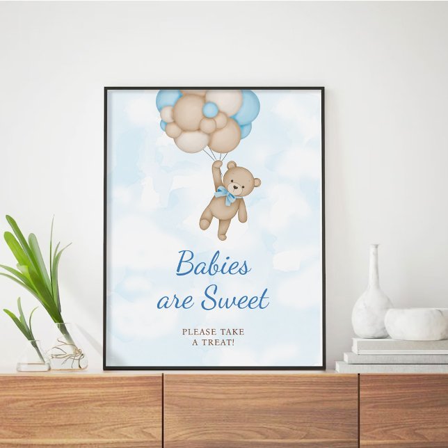 Les bébés ours en peluche sont doux Poster (Créateur téléchargé)