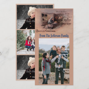 Les Bénédictions de Noël Carte Photo