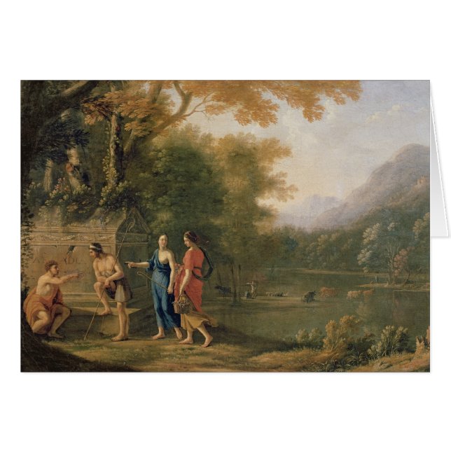 Les bergers d'Arcadien (Devant horizontal)
