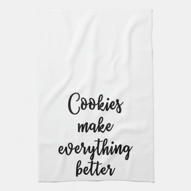 Les biscuits font à tout une meilleure serviette (Vertical)