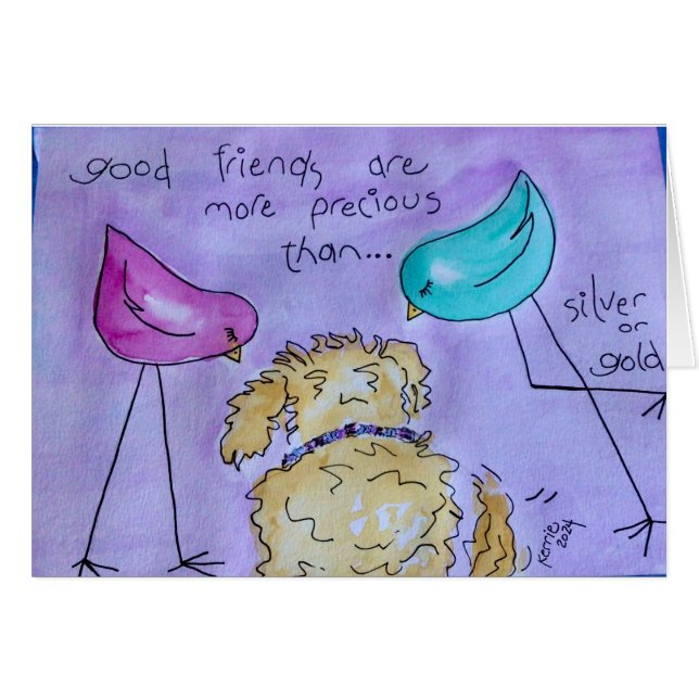 Les Bons Amis Sont Précieux (Devant horizontal)