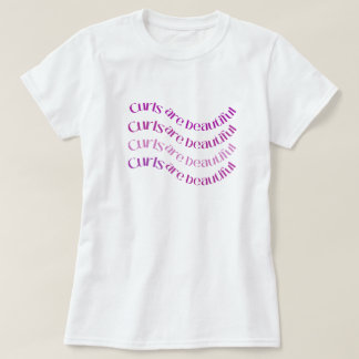 Les boucles sont belles T-shirt graphique pour che
