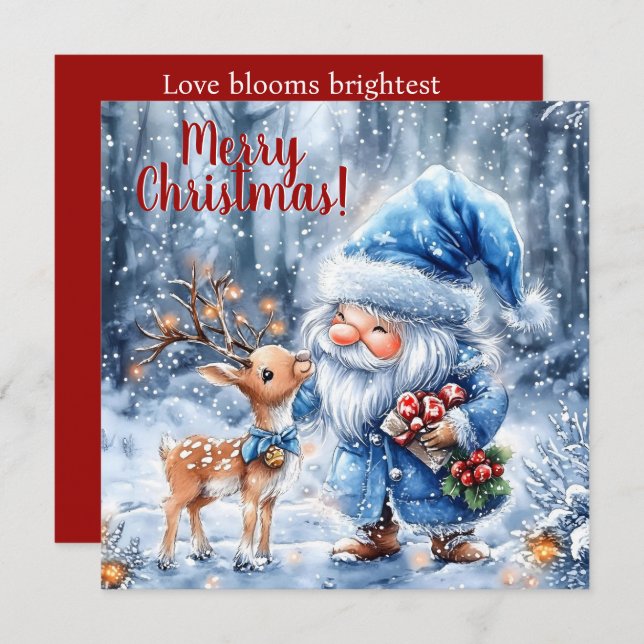 Les cadeaux sous les pins tranquilles (Devant / Derrière)