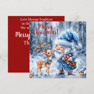 Les cadeaux sous les pins tranquilles