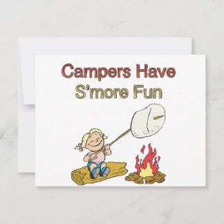 Les campeurs ont S'more fun