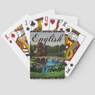 Les cartes de jeu anglaises de collection de