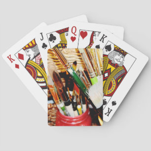 Les cartes de jeu d'artiste