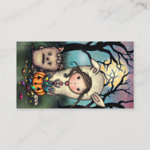 Les Cartes de visite du Trick-or-Traiters