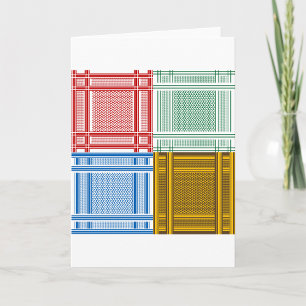 Les cartes de voeux arabes Shemagh Scarves