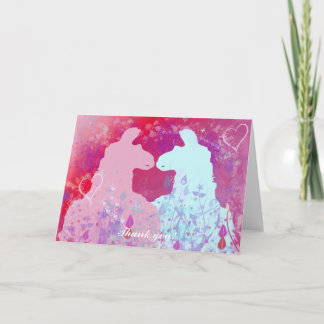Les cartes de voeux de lama anniversaire, mariage,
