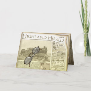 Les Cartes de voeux et de notes des journaux